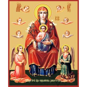 Икона Богородицы «Дивногорская (Сицилийская)» 5