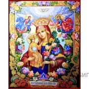 Икона Богородицы «Неувядаемый Цвет» 1