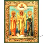 Икона «Апостол Матфей, Ангел и мученица Александра»