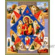 Икона Богородицы «Неопалимая Купина» 4