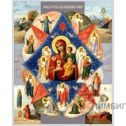 Икона Богородицы «Неопалимая Купина» 8