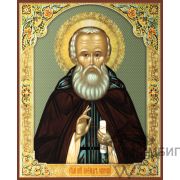 Икона «Преподобный Александр Свирский, игумен» 21