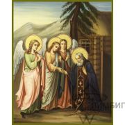 Икона «Явление Святой Троицы Александру Свирскому