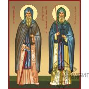 Икона «Александр Пересвет и Андрей Ослябя» 5