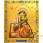 Икона Богородицы «Взыграние Младенца» 5 (Акидимская)