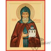 Икона «Преподобный Александр Константинопольский» 4