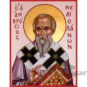 Икона «Святитель Амвросий, епископ Медиоланский» 4