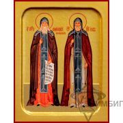 Икона «Преподобные Амфилохий и Иов Почаевские» 1