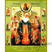 Икона Богородицы «Всех скорбящих Радость» 15