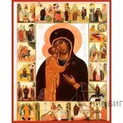 Икона Богородицы «Девпетерувская» 9