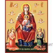 Икона Богородицы «Дивногорская (Сицилийская)» 5