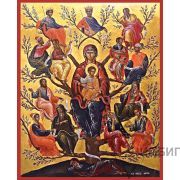 Икона Богородицы «Древо Иессеево» 4