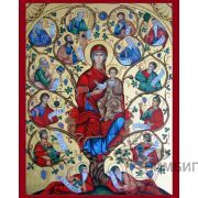 Икона Богородицы «Древо Иессеево» 7