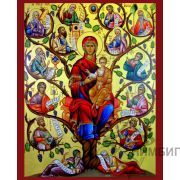 Икона Богородицы «Древо Иессеево» 9